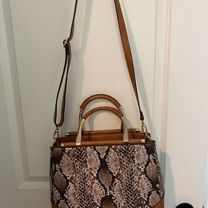 Purse over the shoulder strap